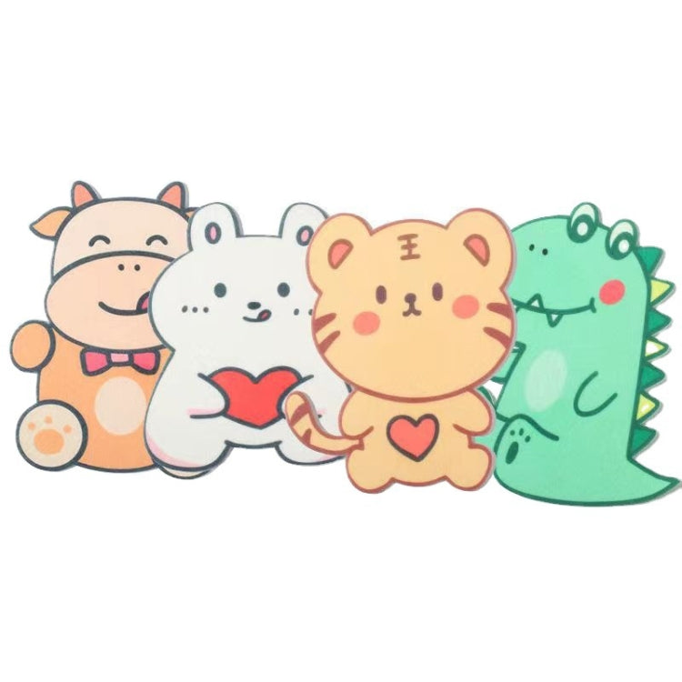 4pcs Bathroom Toilet Deodorant Stickers Felt Cute Cartoon Aromatherapy Decorative Wall Stickers, 22x18cm