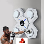 Bluetooth Music Boxing Machine Countable Rechargeable Fitness Equipment, Without Gloves Pink Blue, With Adult Gloves Pink Blue, With Child Golves Pink Blue, With Adult & Child Gloves Pink Blue, Without Gloves Blue, With Adult Gloves Blue               ...