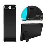 For Nintendo Switch Console 2pcs Replacement Kickstand Back Shell Holder, Black, Transparent White, White, Red, Blue