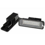 2pcs For Volkswagen Golf / Passat / Polo LED License Plate Light With Decoder