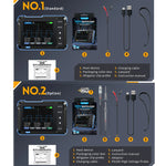 FNIRSI 2 In 1 Mini Portable Digital Oscilloscope Signal Generator, Standard, Upgrade