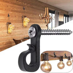 Holiday Lights Hanger Hooks With Phillips Screw For Wire And Led Light, 10pcs /Box, 20pcs /Box, 30pcs /Box, 45pcs /Box