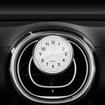 Car Digital Electronic Quartz Luminous Clock, Ruby Red+Air Outlet Clip, Ruby Blue+Air Outlet Clip, Gold+Air Outlet Clip, White+Air Outlet Clip, Black+Air Outlet Clip