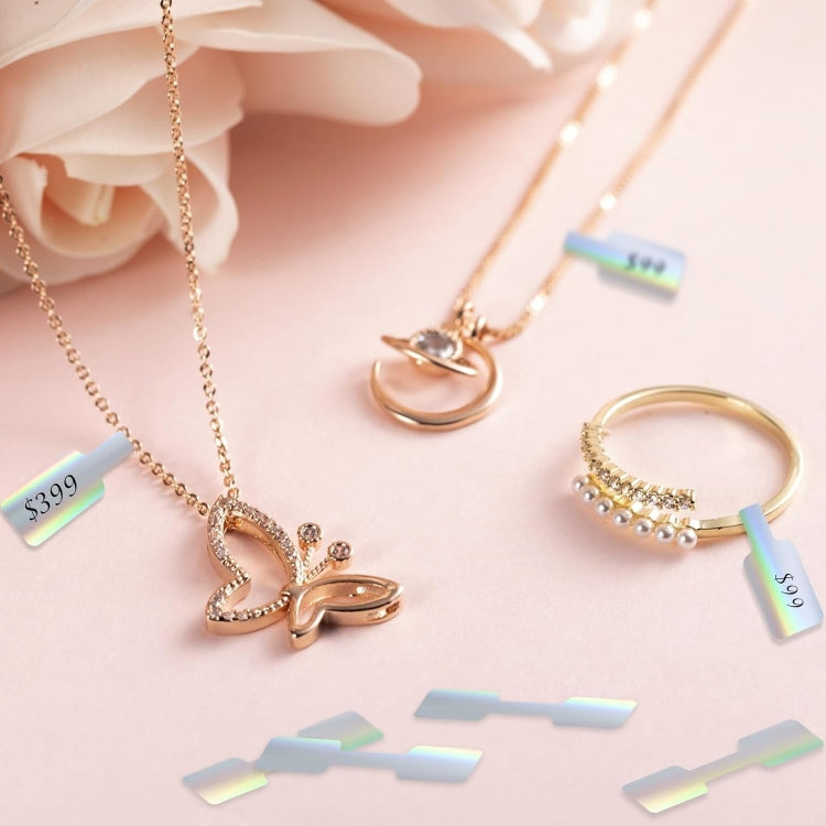 Jewelry Price Decoration Kraft Paper Handmade Stickers, K121, K122, K123