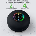 BT-07 Portable Large Suction Cup Waterproof Bathroom Bluetooth Speaker