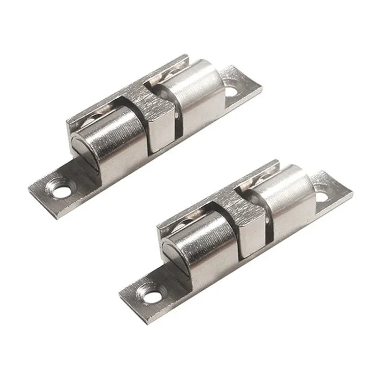 2pcs Cabinet Magnetic Spring Buckle Ball Door Sucker, Small Gold, Medium Gold, Large Gold, Extra Large Gold, Small Silver, Medium Silver, Large Silver, Extra Large Silver