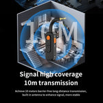 2-in-1 Receiver Bluetooth Transmitter with Call Aux Car Bluetooth Adapter, 2-in-1