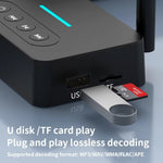 D9 2-in-1 Old-fashioned Audio Car Bluetooth Receiver Transmitter NFC Music Bluetooth Adapter, D9 2-in-1