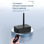 D9 2-in-1 Old-fashioned Audio Car Bluetooth Receiver Transmitter NFC Music Bluetooth Adapter, D9 2-in-1