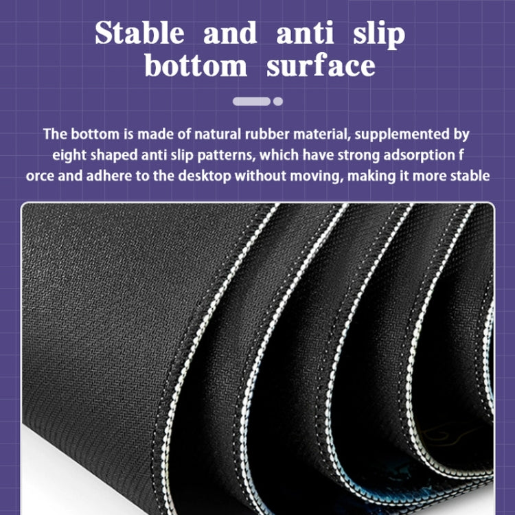 Big Wave Gaming Mouse Pad Non-Slip Rubber Desk Mat, 300x600x2mm, 300x700x3mm, 300x800x2mm, 300x800x3mm, 400x900x2mm, 400x900x3mm