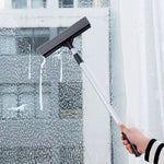 2-In-1 Household Double-Sided Glass Wiper Car Washing Cleaning Tool, Telescopic White, Telescopic Black, Telescopic Yellow, Straight White, Straight Yellow, Straight Black