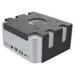 For Mac Studio Under Desk Metal Bracket Cooling Storage Wall Mount Stand