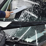 Car Film Tools Long Plastic Film Scraper Front Rear Extended Scraper, Straight, Large Scraper, 2pcs /Set