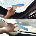 Car Film Tool Scraper Glass Cleaning Wiper, Arc Shape, Trapezoidal