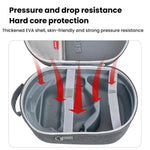 For PlayStation VR2 Portable Protective Storage Bag, Handbag Dark Gray, Shoulder Strap Dark Gray