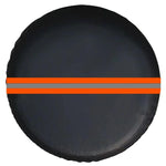 Thickened Imitation Leather Car Tire Protector Spare Tire Cover With Reflective Stripes, 14inch, 15inch, 16inch, 17inch