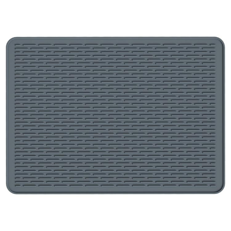 Large Silicone Stovetop Protective Mat Kitchen Countertop Dish Drainage Stain Prevention Pad, 71 x 50 x 0.3cm