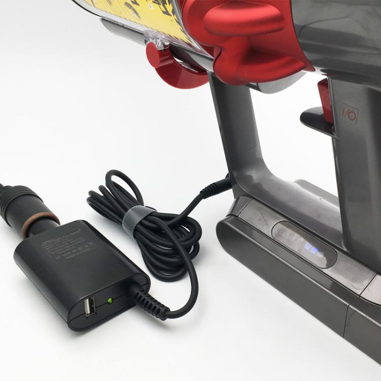 For Dyson V10 / V11 Vacuum Cleaner 30.45V Car Charger
