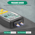 DUOYI Digital Brake Vacuum Pump Measuring Gauge Differential Pressure Gauge