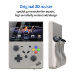 R43 Pro Handheld Game Console 4K HD 4.3-Inch Screen Home Portable Video Game Player, Translucent Black 64G, Gray 64G, Translucent Black 128G, Gray 128G