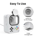 For Apple Watch AhaStyle DD05 Silicone Mini Charging Stand, Without Charger
