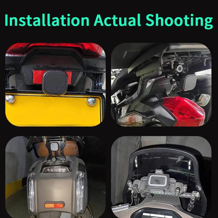 24GHz Motorcycle 30-Meter Blind Spot Radar Detection System Lane Change Assist  for Safe Riding, 30-Meter