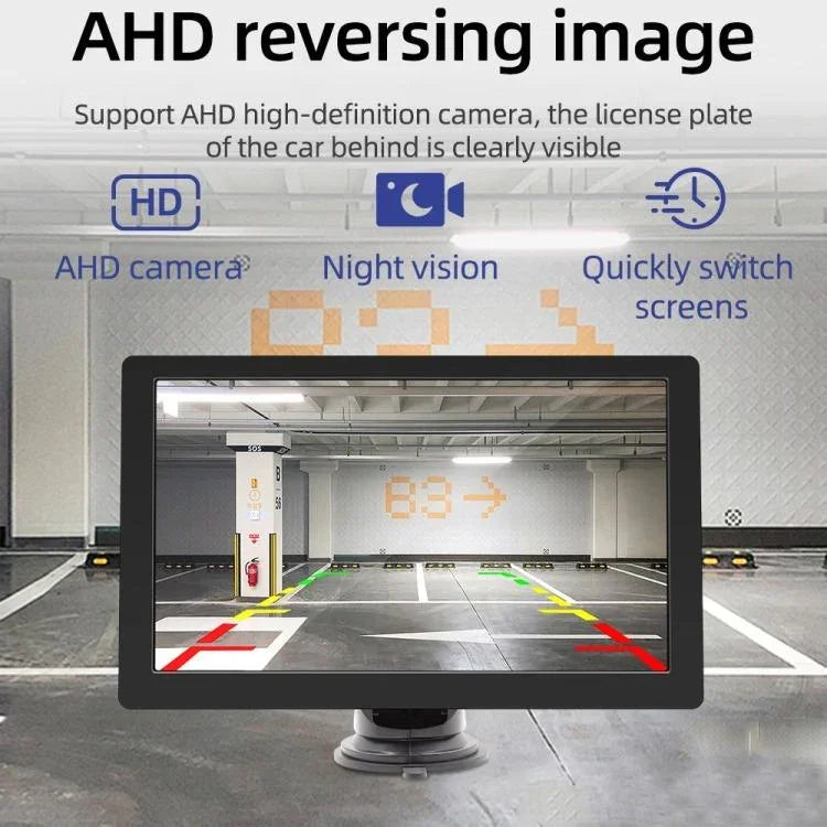 Car Universal Screen Stereo HD MP5 Player Reversing Monitor With Rear View Camera, With Rear View Camera