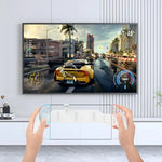 For Nintendo Switch 2 / Switch / Switch OLED Ergonomic Anti-Slip Grip Handle, JYS-NS2297 Black, JYS-NS2297 White