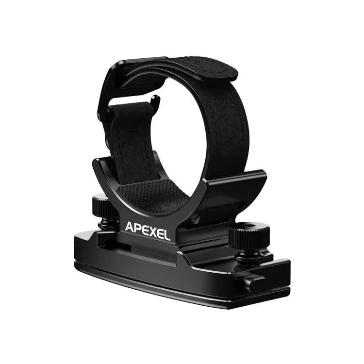 APEXEL BinoClamp Pro Quick-Release Binocular Mount Kit 360-degree Swivel Aluminum Binocular Holder, APL-F007