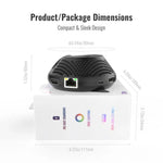 For Nintendo Switch 2 JYS 4K 60Hz TV Dock 5-In-1 HUB With Gigabit Ethernet Port RGB Ambient Lighting, JYS