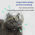 Cat Space Hood Anti-Bite Mouth Cover + Second-Generation Foot Cover, Small Light Green, Small Pink, Small Light Blue, Large Light Green, Large Pink, Large Light Blue