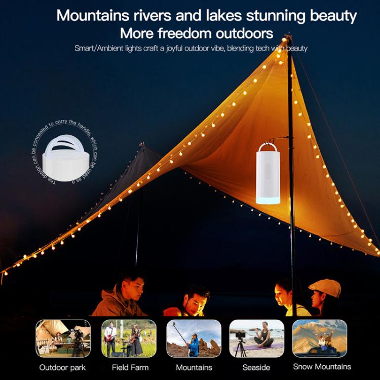 CAF902 4G CPE CAT7 SIM Card Router Colorful Camping Light Outdoor LTE Portable WiFi Hotspot, EU Plug, CAF902