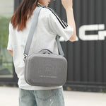 For Meta Quest 3 / 3S BKano Q3-002 VR Headset Console Storage Bag Shoulder Handheld Bag, Grey