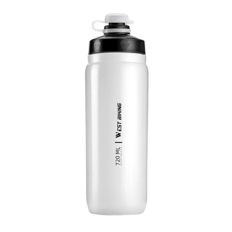 WEST BIKING 720ml Bike Water Bottle for Cycling Leak-Proof Squeeze Design Portable Sports Hydration Bottle, 720ml Yellow, 720ml White, 720ml White Wide, 720ml Yellow Wide