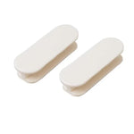 2pcs /Pack No Drill Adhesive Cabinet & Drawer Pull Handles For Glass Windows, Kitchen Doors, Furniture