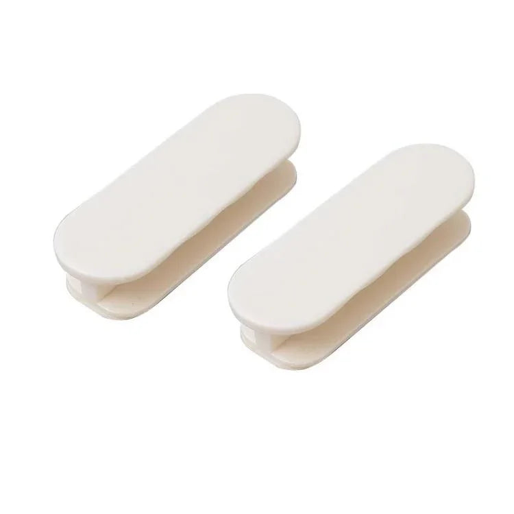 2pcs /Pack No Drill Adhesive Cabinet & Drawer Pull Handles For Glass Windows, Kitchen Doors, Furniture