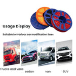40m Automotive Pure Copper Core Insulated Wire, 0.75 Square Meters Black, 0.75 Square Meters Red, 0.75 Square Meters Blue, 0.75 Square Meters Yellow, 0.75 Square Meters Green, 1 Square Meters Yellow, 1 Square Meters Red, 1 Square Meters Green          ...