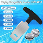 Pool Plug Removal Tool for Hayward, Black