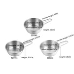 AOTU AT6446 Outdoor 304 Stainless Steel Bowl Camping Tableware, 300ml, 400ml, 600ml