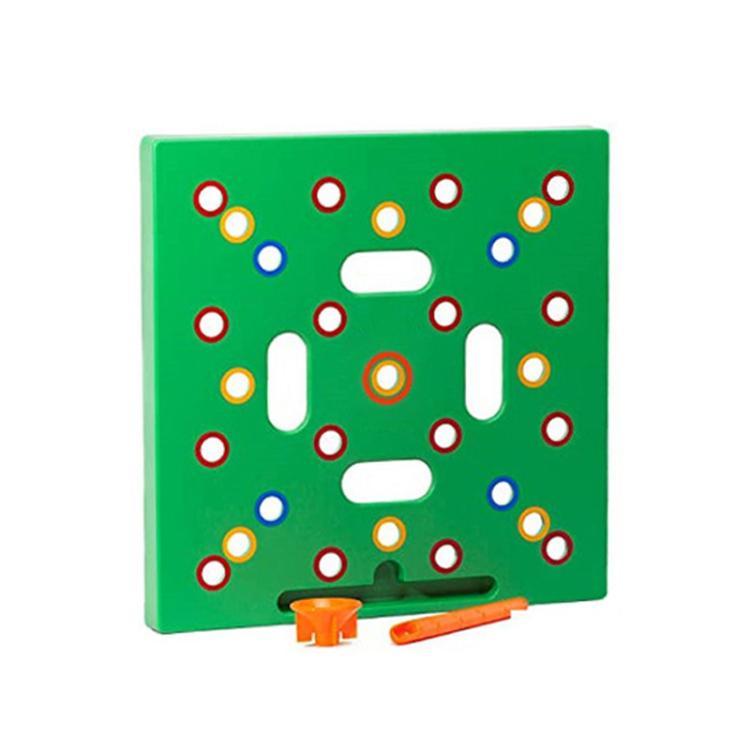 Seeding Stencil Spacing Tool Vegetable Planting Board, Round Orange, Square Green