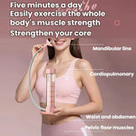 Portable Abdominal Breathing Exercise Dumbbell Vital Capacity Core Trainer