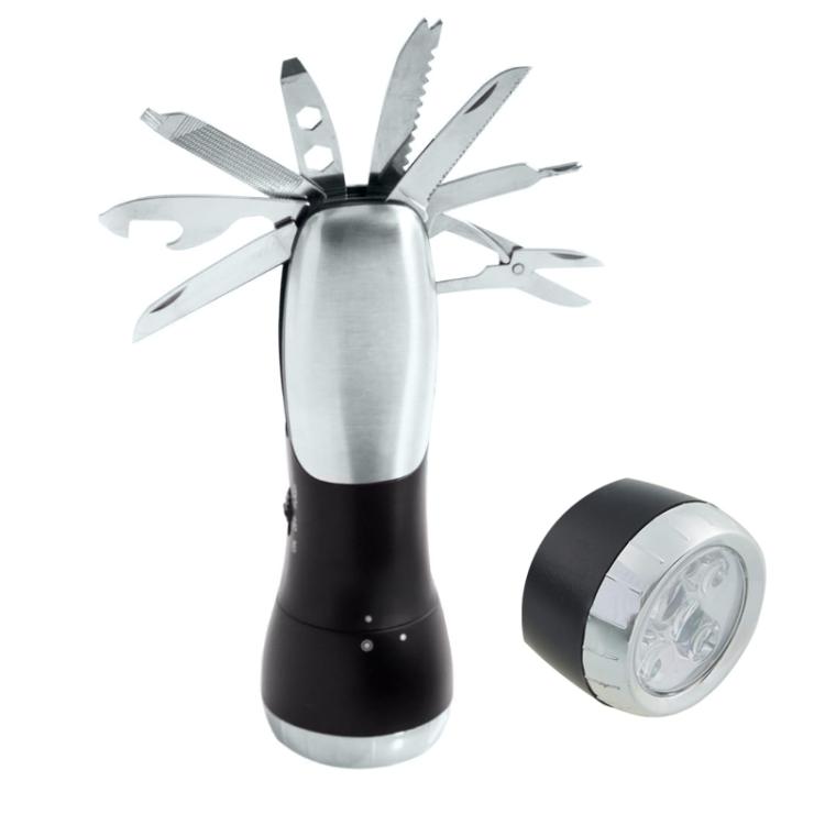 Portable Outdoor Flashlight Emergency Tool Kit