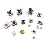 125pcs /Set Car Button Micro Tactile Switch, 125pcs /Set