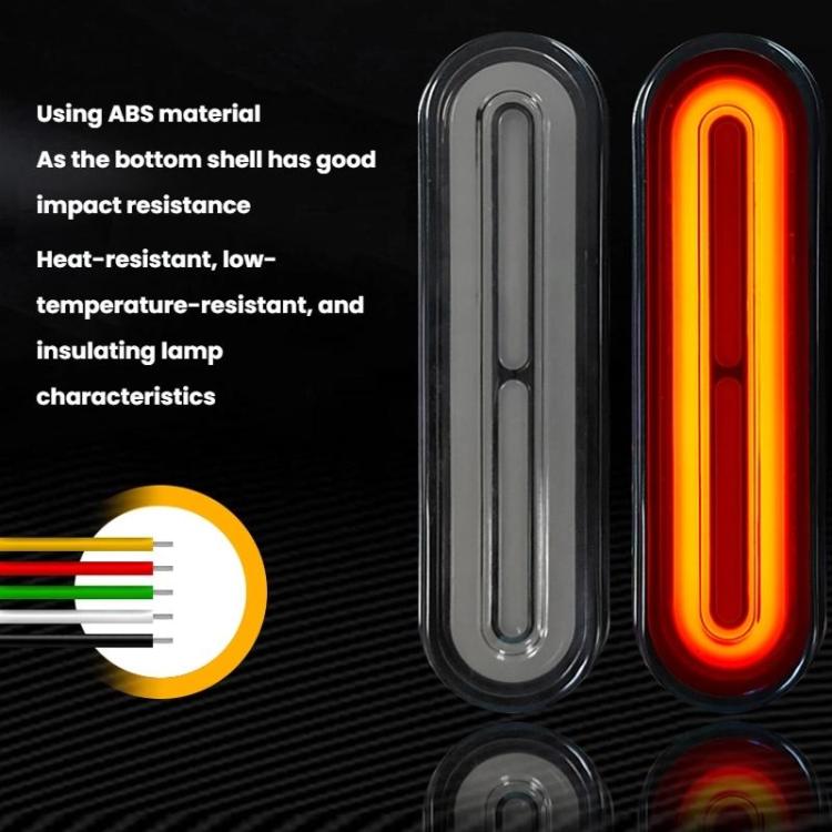 DC10-80V 60 LED Brake Tail Light Turn Signal For Electric Beach Motorcycles And Electric Bicycles