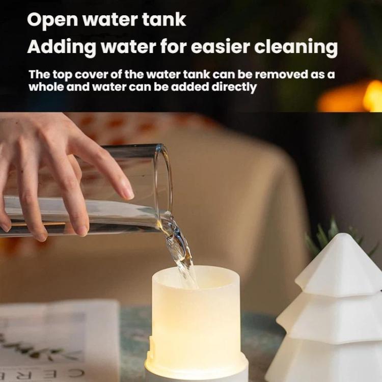 Christmas Tree Mist USB Aromatherapy Machine Colorful Atmosphere Light