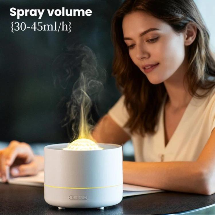 USB Desktop Humidifier With Star Projection Colorful Water Ripple Ambient Light