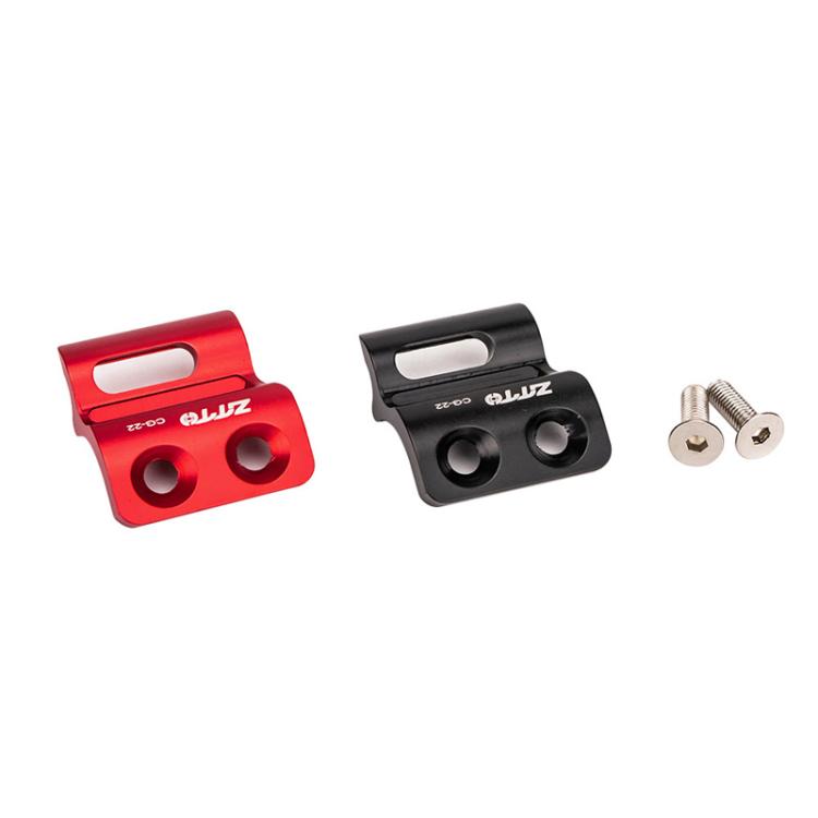ZTTO Road Bike Front Derailleur Bracket Front Derailleur Hanger Mounting Clip, CG21 Black, CG21 Red, CG22 Black, CG22 Red