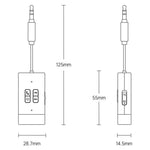 G76 Bluetooth 5.4 Receiver Transmitter Car AUX Adapter, G76