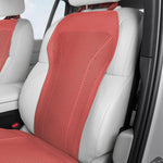 Ventilated Perforated Breathable Car Seat Cushion Universal Back Seat Cover For 5-Seater Cars, Front Seat Cushion Black, Front Seat Cushion Red, Front Seat Cushion Brown, Backrest Cushion Black, Backrest Cushion Red, Backrest Cushion Brown             ...
