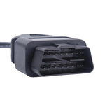 OBD2 Male To 6 DB9 Female Adapter Diagnostic Tool Connection Cable, Male To 6 DB9 Female